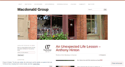 Desktop Screenshot of macdgroup.com